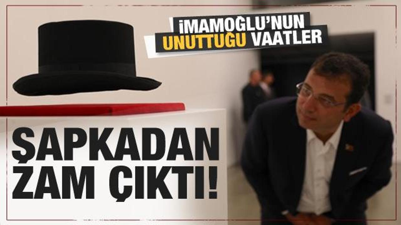 Son dakika haberi: İstanbul'da suya zam üstüne zam yapan İmamoğlu'nun unuttuğu vaatler