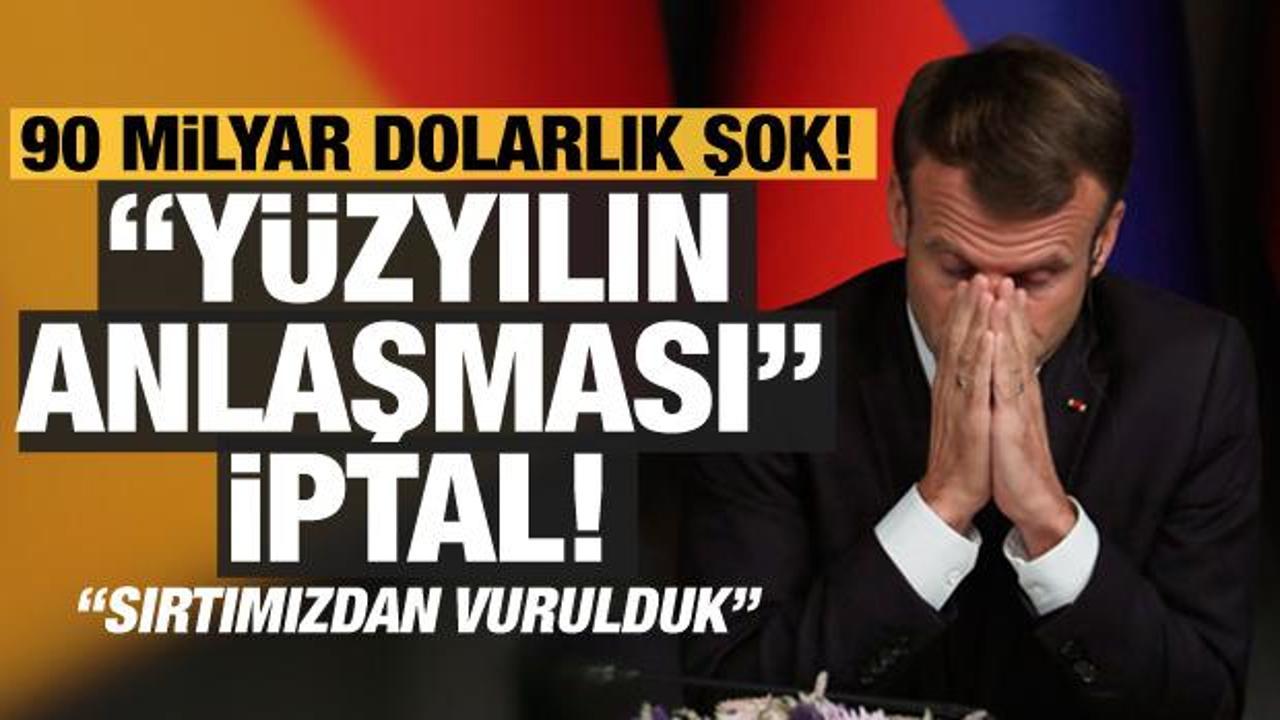 90 milyar dolarlık anlaşmayı iptal ettiler! Fransa: Sırtımızdan vurulduk