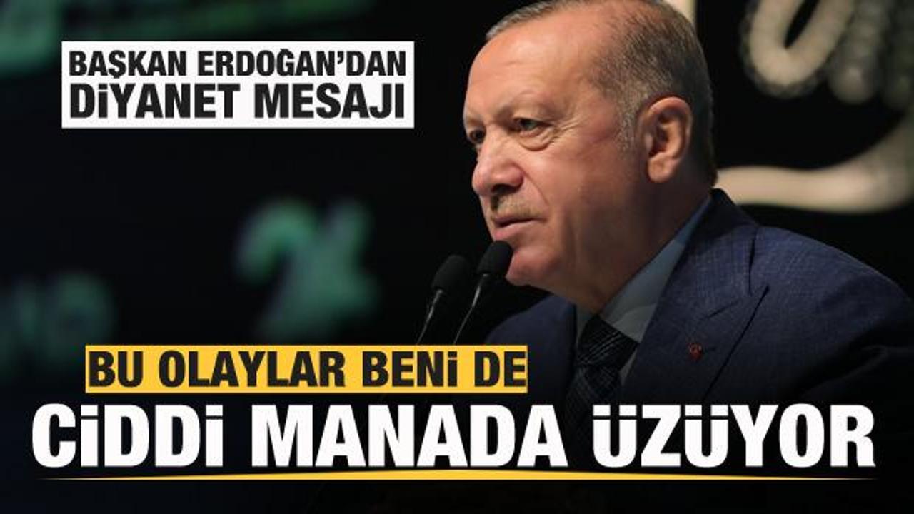 Başkan Erdoğan: Bu olaylar beni ciddi manada &uuml;z&uuml;yor