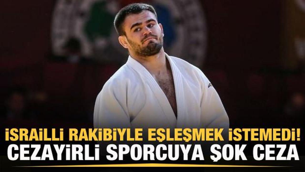 İsrailli rakibiyle eşleşmek istemedi, 10 yıl men cezası aldı!
