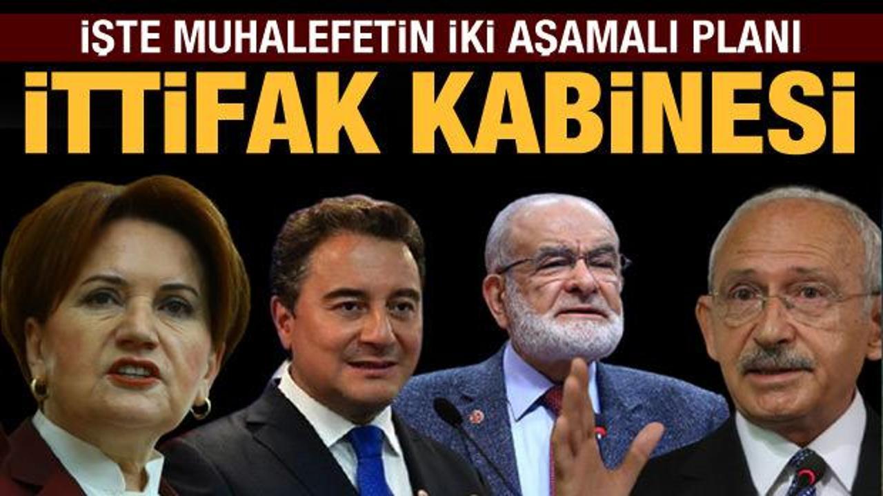 İttifak kabinesi: Kılıçdaroğlu cumhurbaşkanı; Akşener, Babacan ve Karamollaoğlu yardımcısı