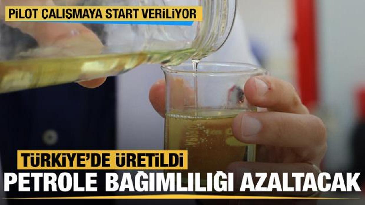 Türkiye'de üretildi! Biyodizel, petrole olan bağımlılığı azaltacak
