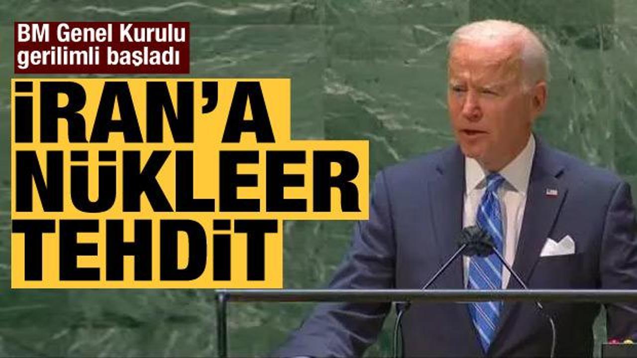 Biden'den BM'de İran'a nükleer tehdit