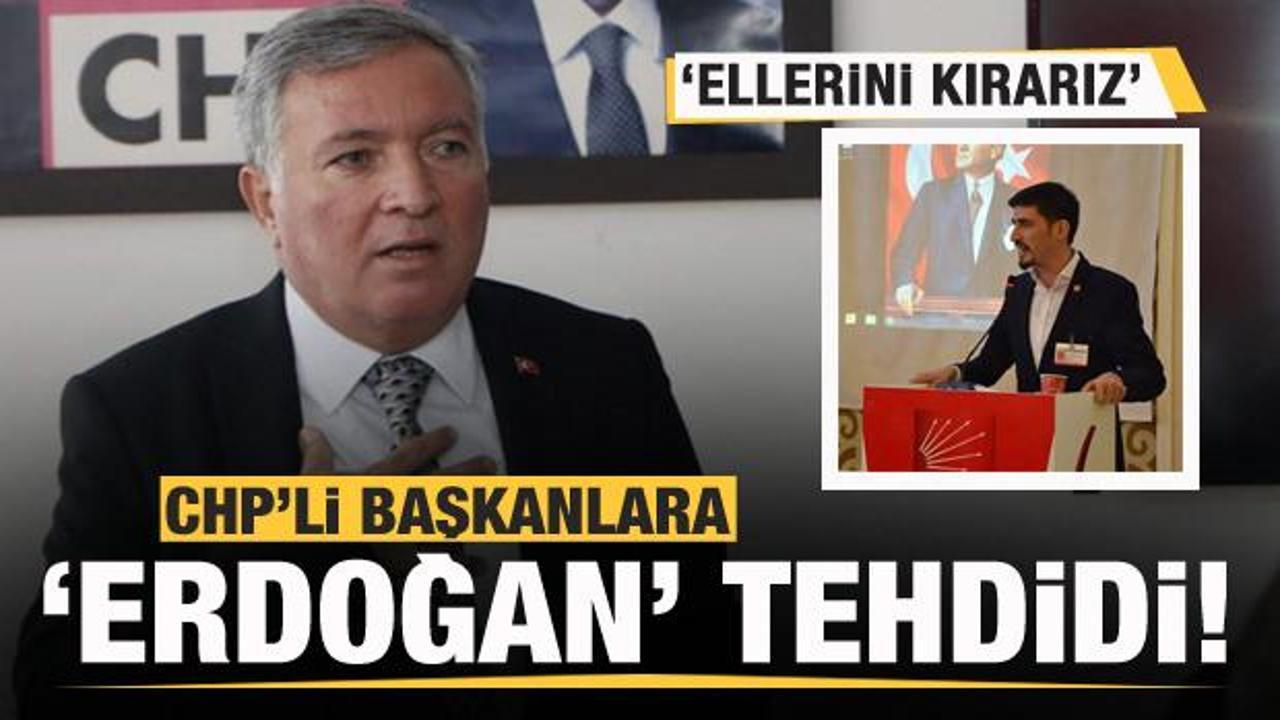 Bir skandal daha! CHP'li Başkana 'Erdoğan' tehdidi!
