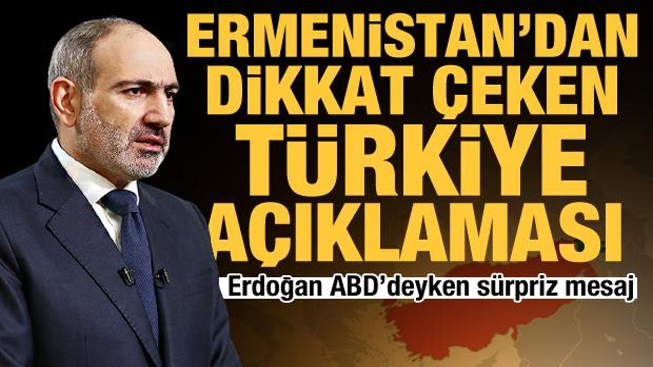 Ermenistan'dan Türkiye'ye 'görüşmeye hazırız' mesajı