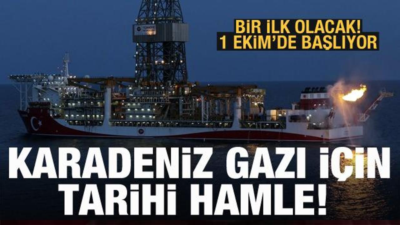 Karadeniz doğal gazı için Türkiye'den tarihi hamle! Bölgede bir ilk, 1 Ekim'de başlıyor