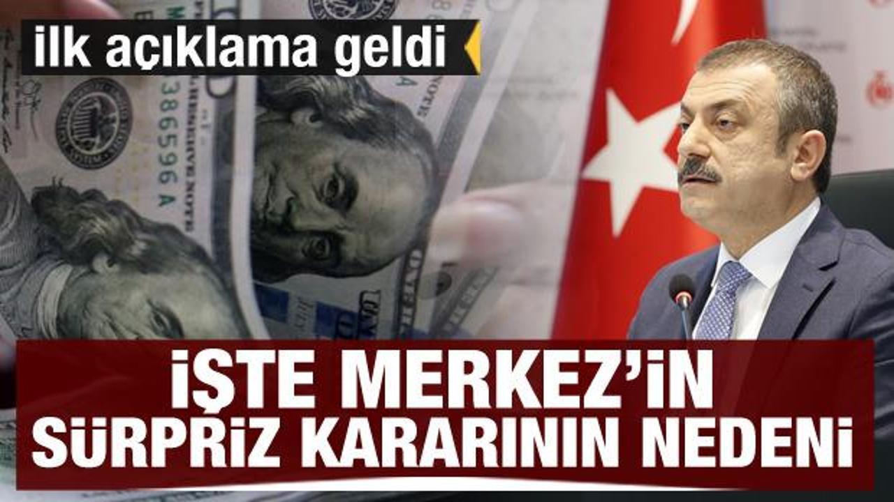 Merkez Bankası neden faizi d&uuml;ş&uuml;rd&uuml;! İşte s&uuml;rpriz kararının nedeni