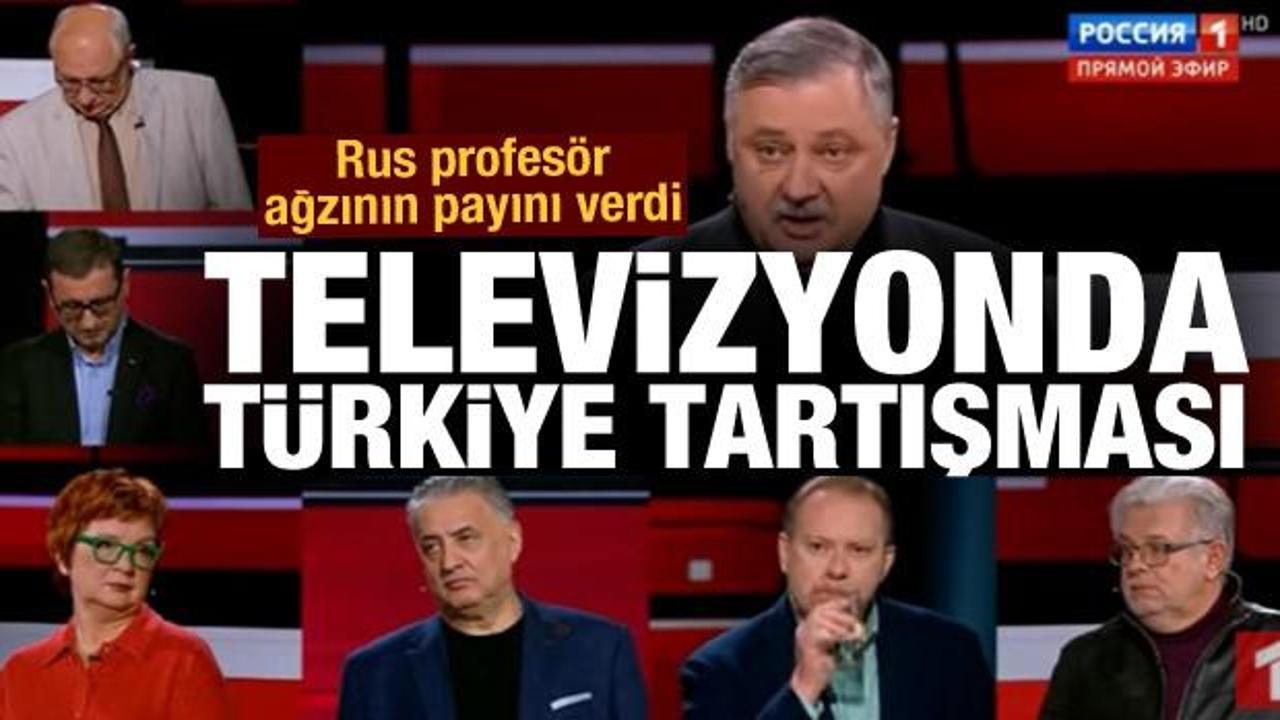 Rus televizyonunda Türkiye kavgası: Bizi Erdoğan ile korkutmayın
