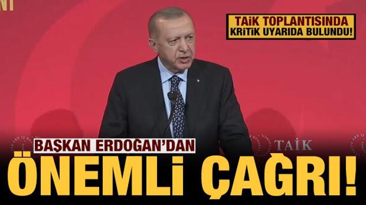 Son dakika: Cumhurbaşkanı Erdoğan'dan ABD'de önemli çağrı!