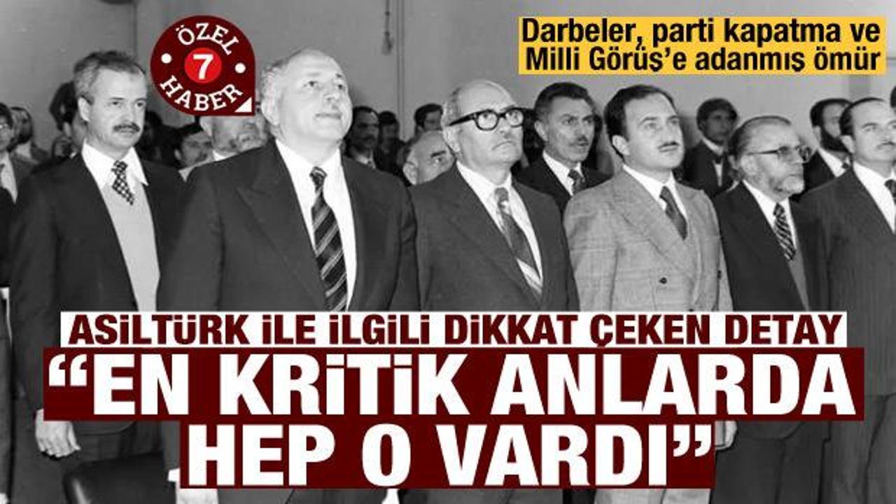 Milli Görüş'ün temel direği Oğuzhan Asiltürk'ün ardından