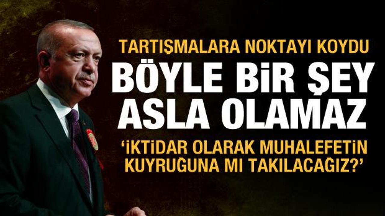 Son dakika haberi: Erdoğan'dan parlamenter sistem iddialarına net yanıt: Asla olamaz