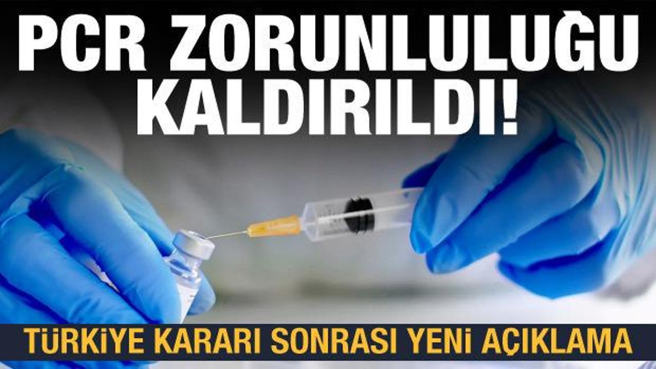 Son dakika haberi: Türkiye, İngiliz turistler için PCR testi şartını kaldırdı
