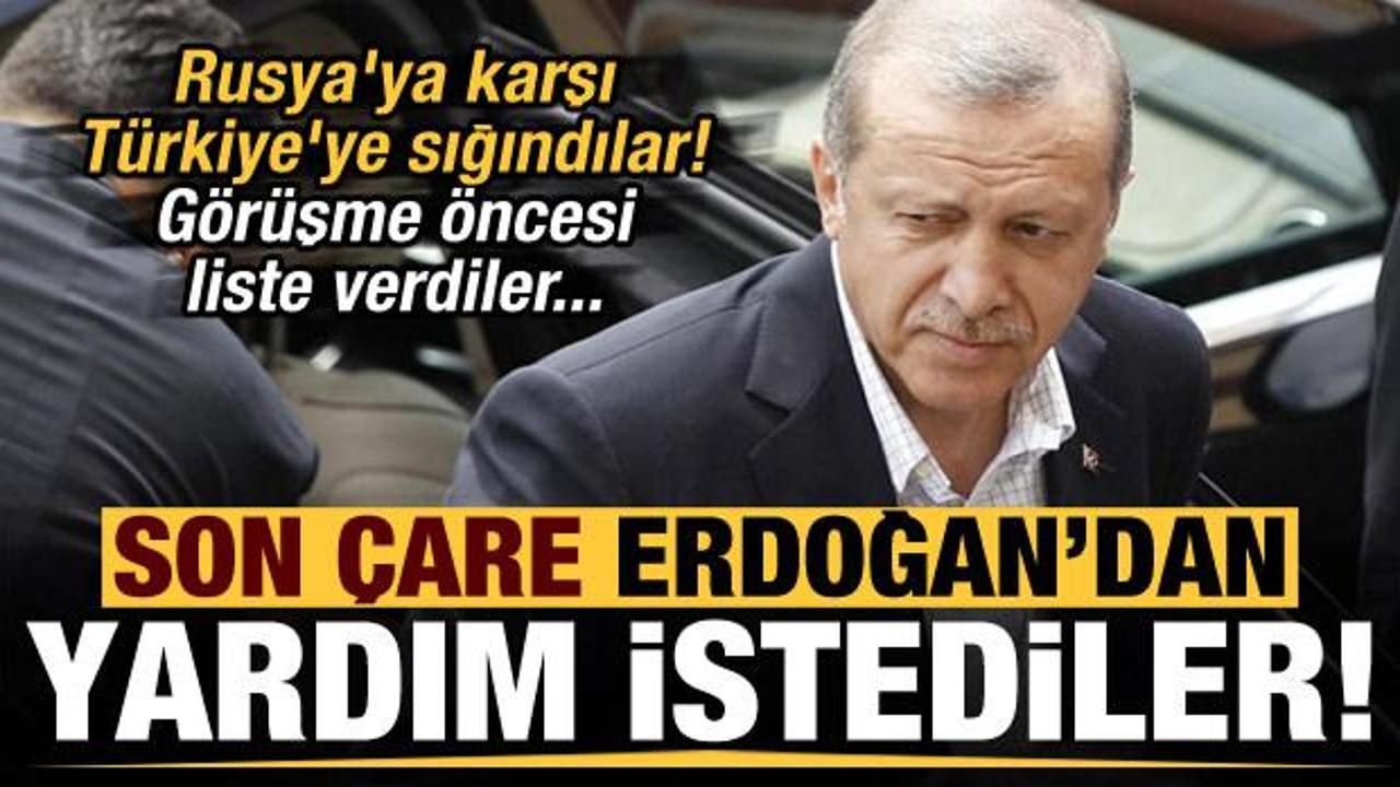 Son dakika: Rusya'ya karşı Türkiye'ye sığındılar! Erdoğan'a listeyi verip talep ettiler...