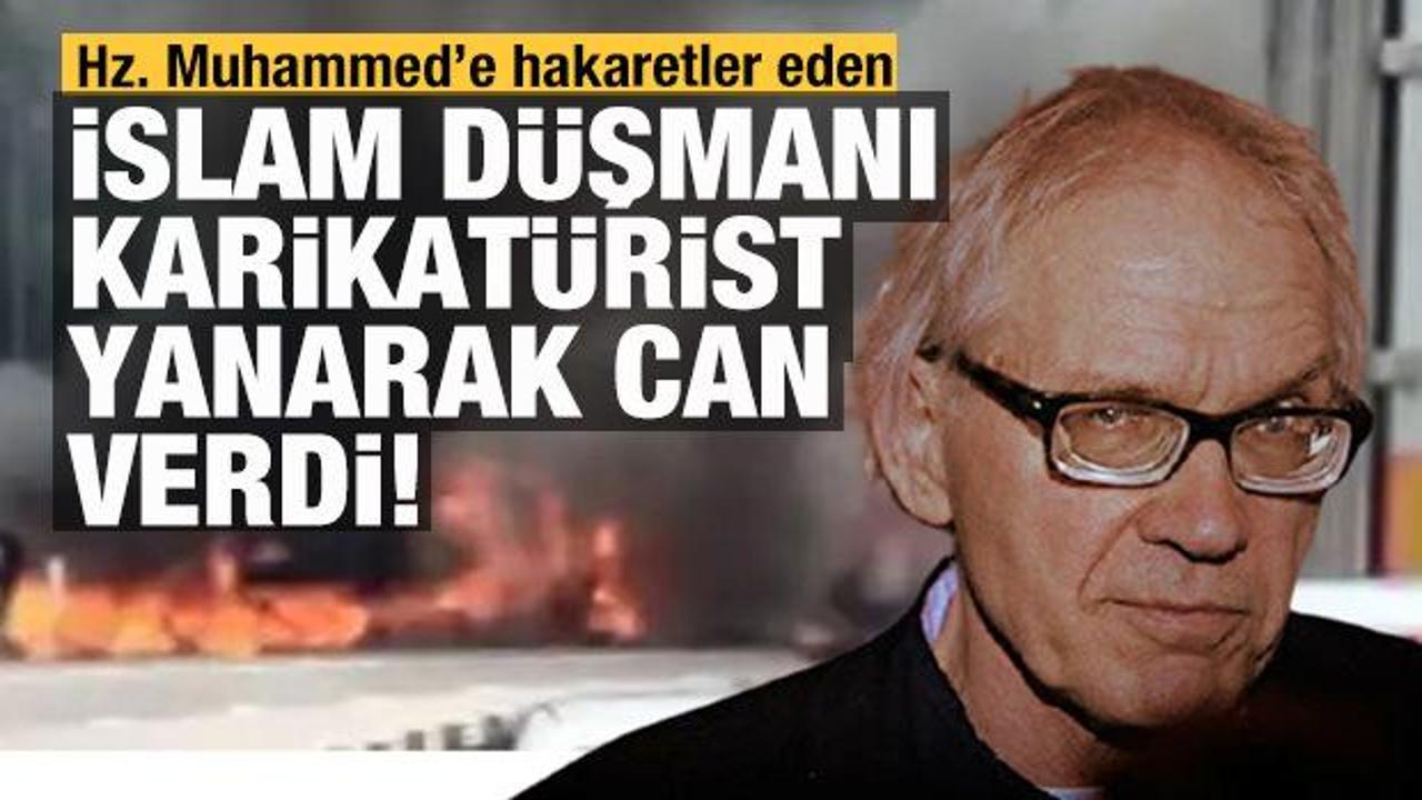 İslam karşıtlığıyla bilinen İsveçli karikatürist Vilks öldü!