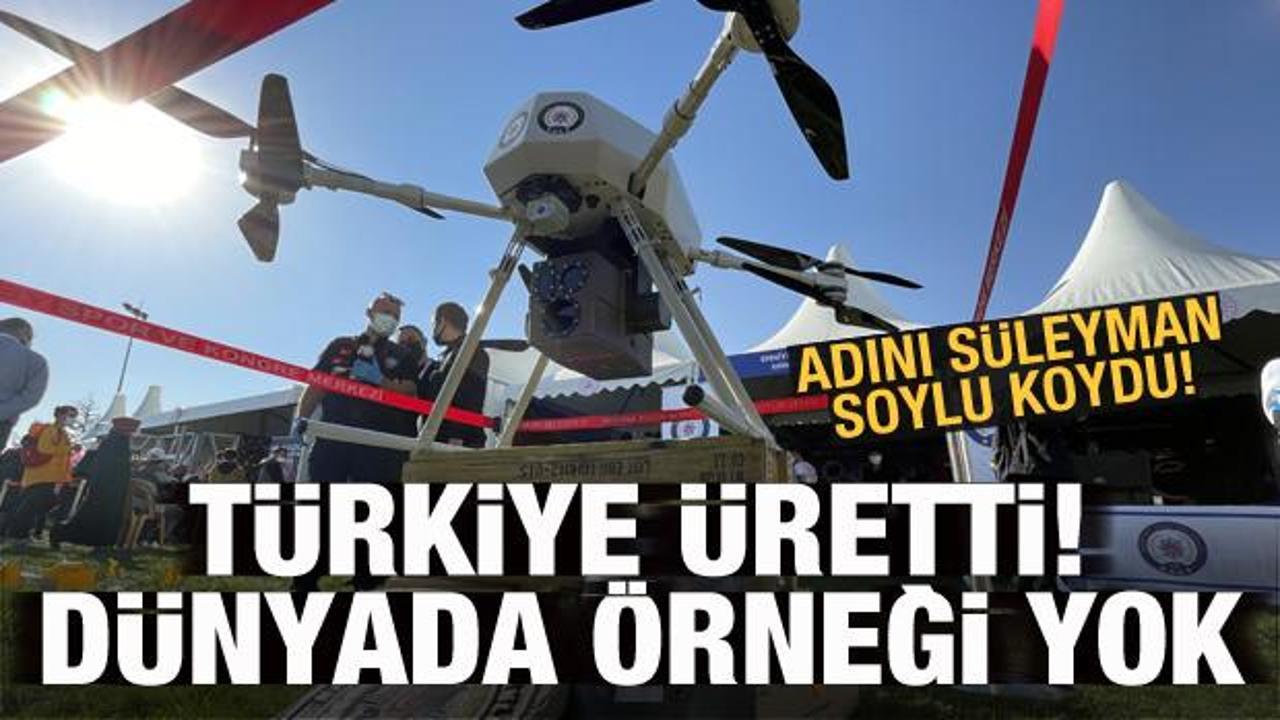 Türkiye üretti! Dünyanın ilk lazer silahlı dronu