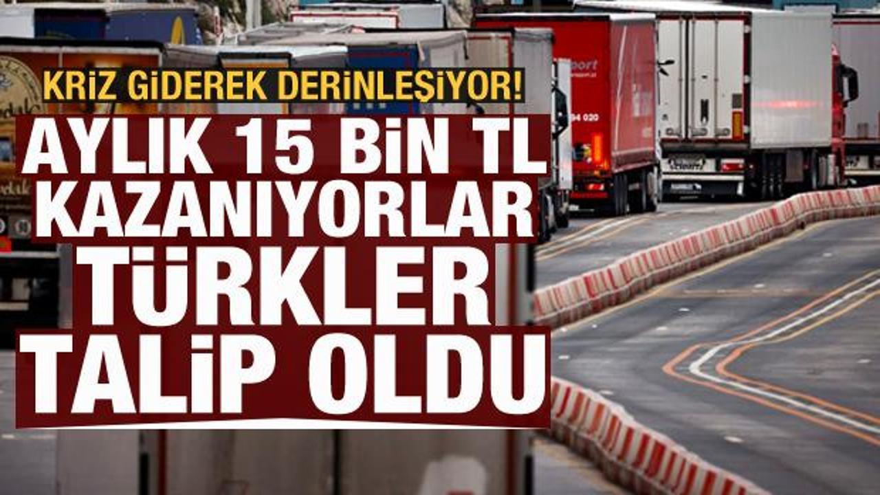 Aylık 15 bin lira kazanıyorlar! Avrupa'daki krizi T&uuml;rkler &ccedil;&ouml;zecek