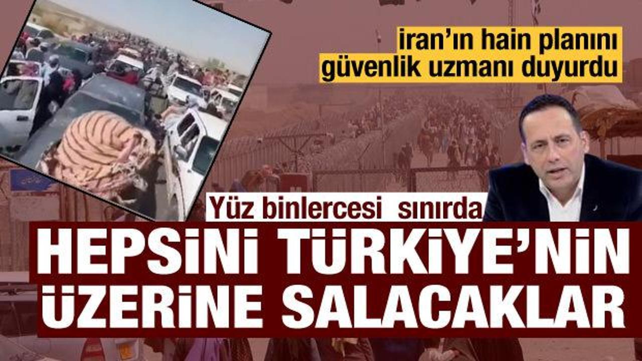 İran'ın sinsi m&uuml;lteci planı: T&uuml;rkiye sınırında bekletiliyorlar!