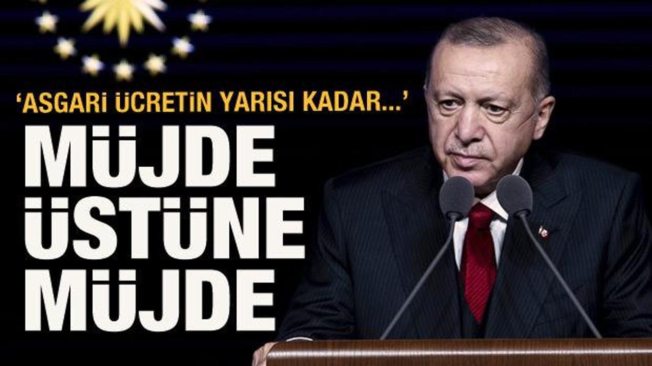 Cumhurbaşkanı Erdoğan'dan eğitimde &uuml;st &uuml;ste m&uuml;jdeler!
