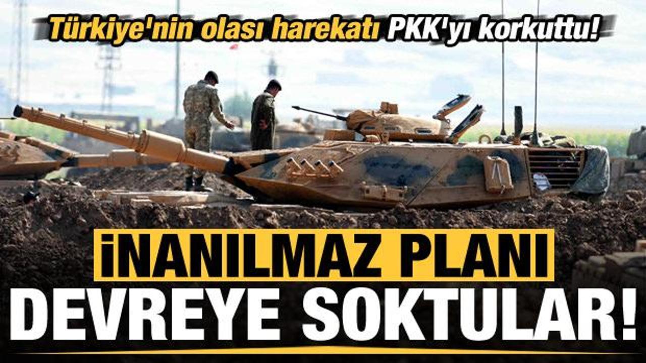 Son dakika: Türkiye'nin olası harekatı PKK'yı korkuttu! İnanılmaz planı devreye soktular