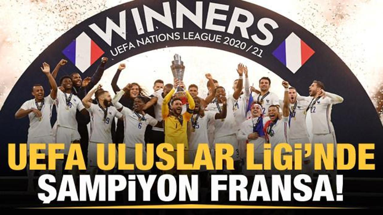 Uluslar Ligi'nde şampiyon Fransa!