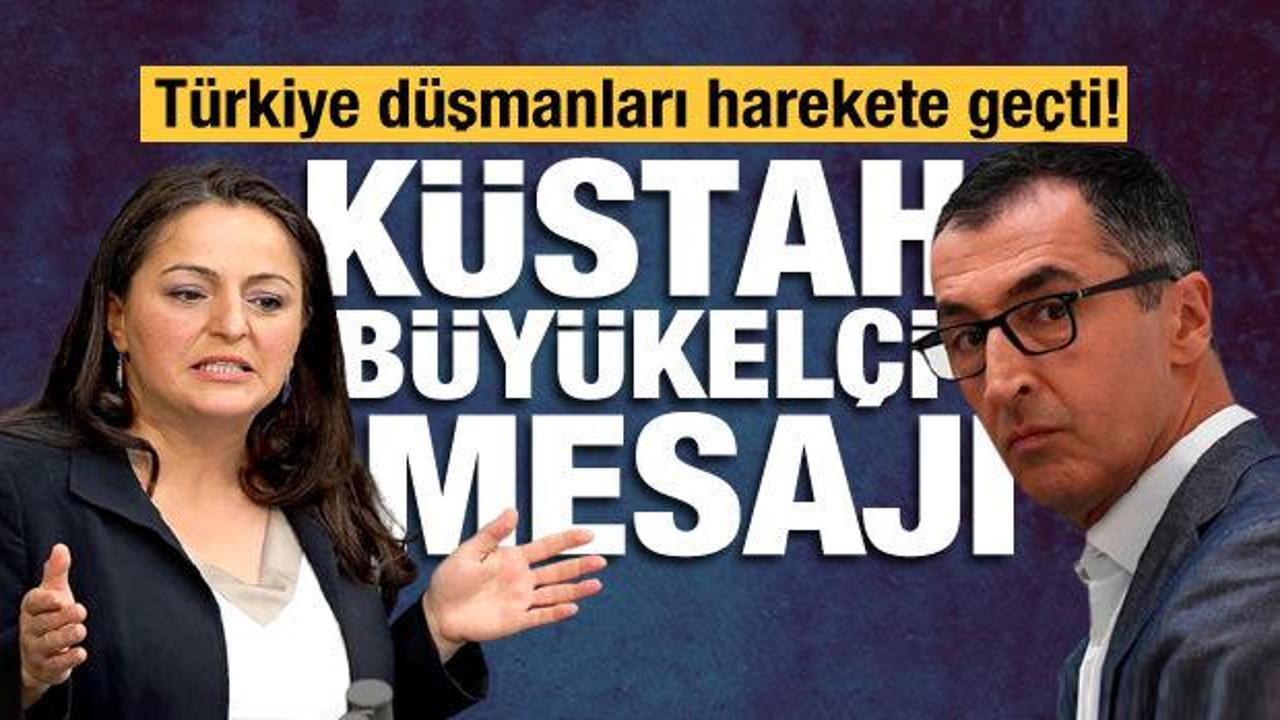 Cem Özdemir ve Sevim Dağdelen'den hadsiz Kavala mesajı: Türk Büyükelçi sınırdışı edilmeli