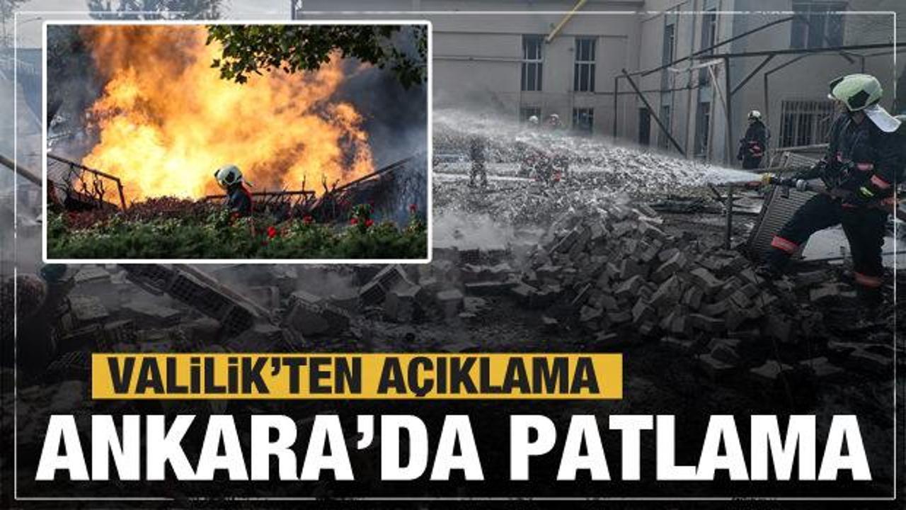 Son dakika: Ankara'da şiddetli patlama
