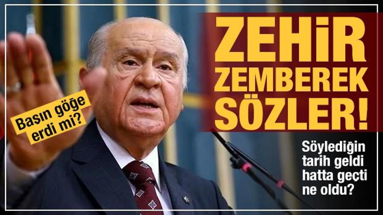 Son Dakika: Bahçeli'den Kılıçdaroğlu'na Demirtaş tepkisi