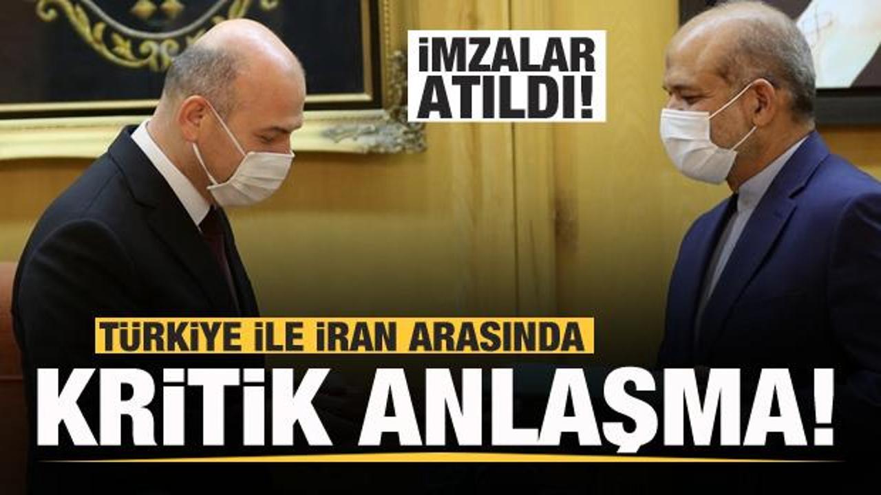 T&uuml;rkiye ile İran arasında kritik anlaşma! İmzalar atıldı