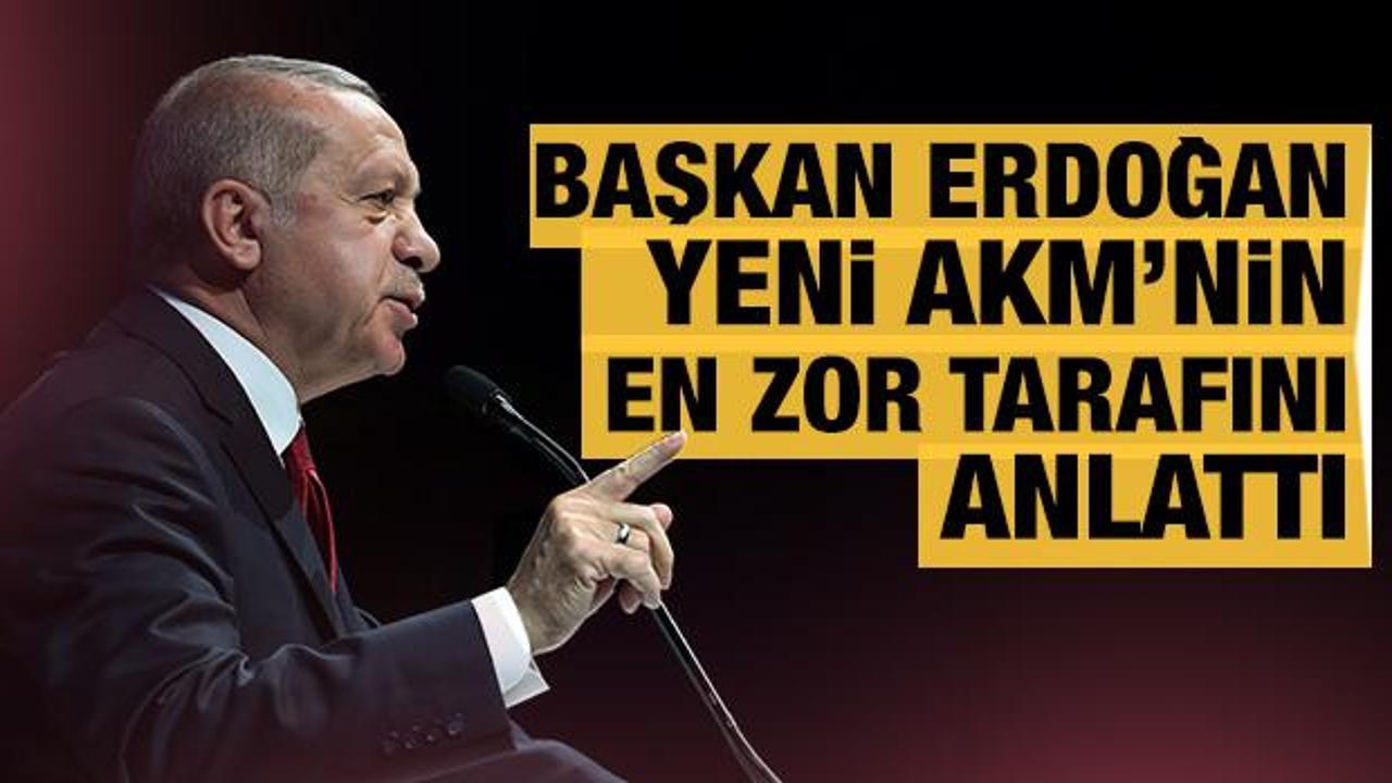 Başkan Erdoğan'dan yeni AKM üzerinden önemli mesajlar 