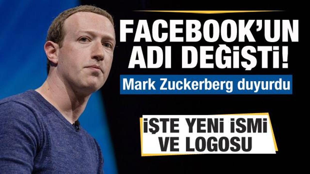 Facebook’un yeni adı ve logosu belli oldu! Mark Zuckerberg duyurdu