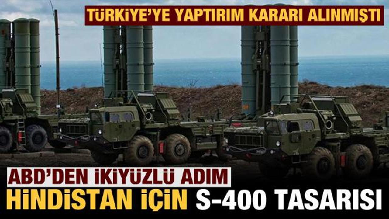 ABD'den ikiyüzlü adım! S-400 bahanesiyle Türkiye'ye baskı yapmışlardı