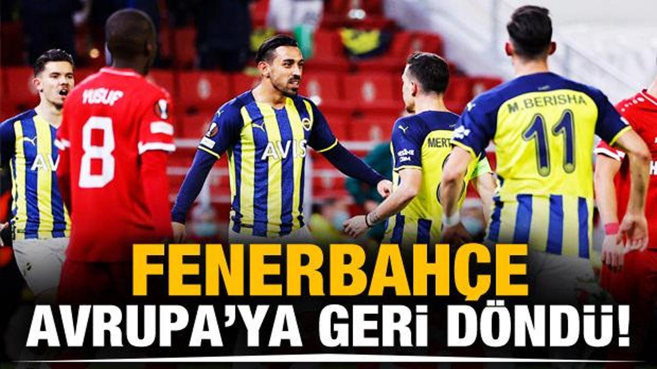 Fenerbahçe Avrupa'ya geri döndü!