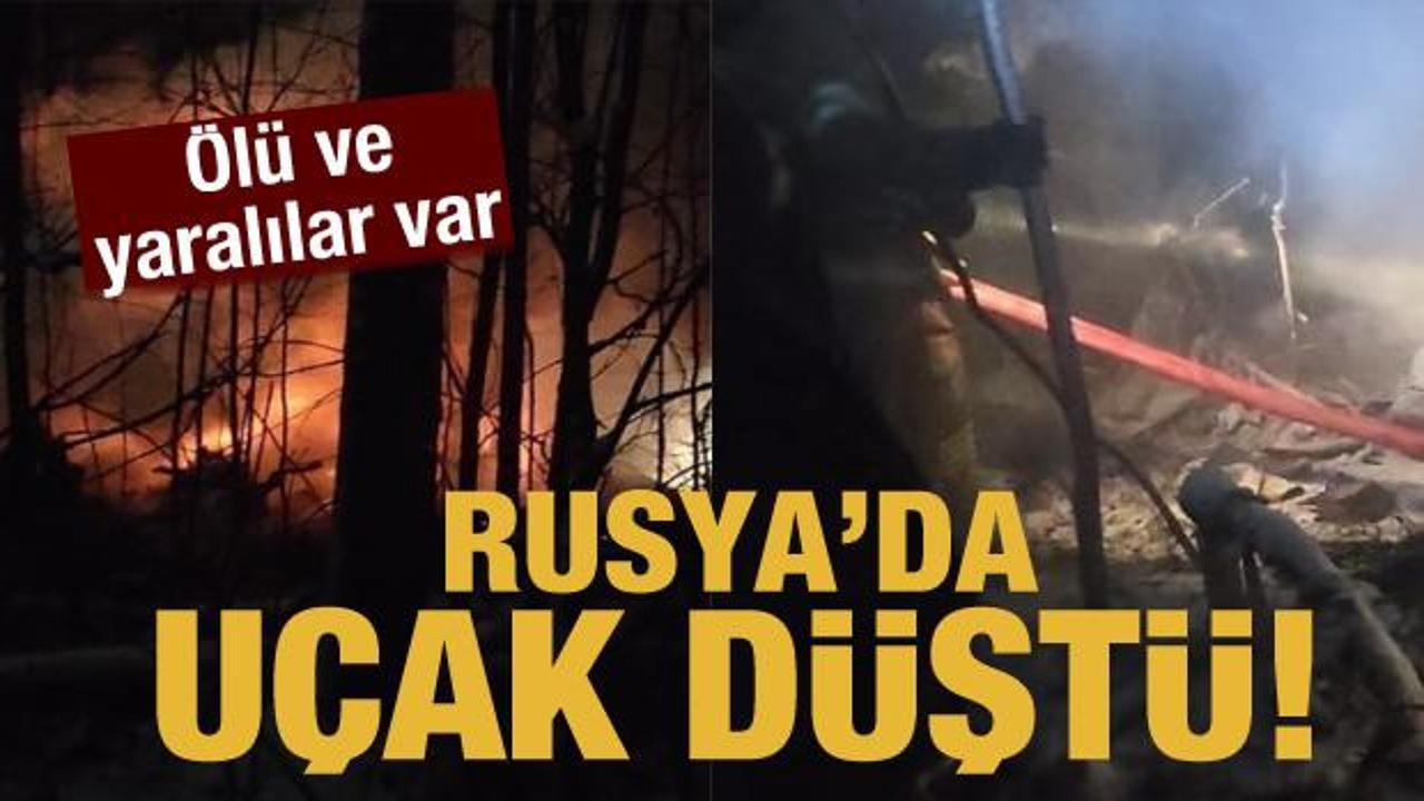 Rusya'da askeri kargo u&ccedil;ağı d&uuml;şt&uuml;