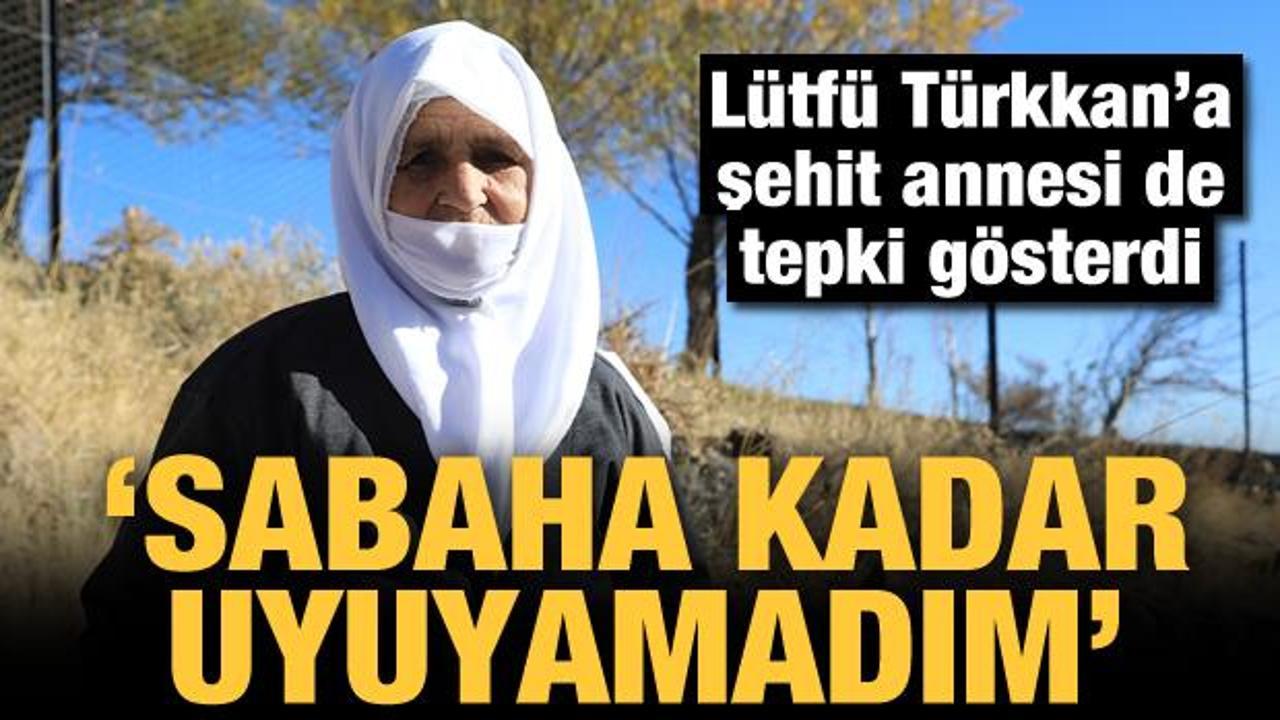 Şehit annesi de İYİ Partili Türkkan'a tepki gösterdi! 