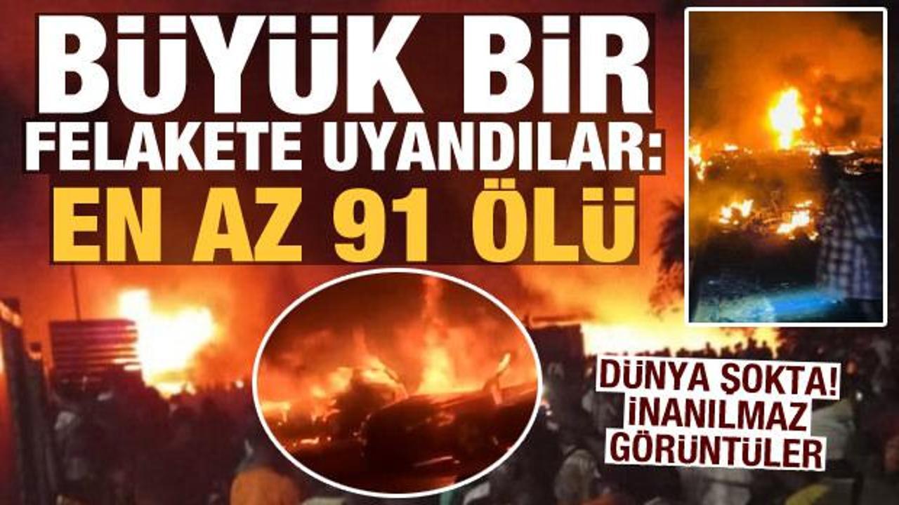 Sierra Leone'de büyük felaket: Yakıt tankeri patladı, 131 kişi öldü