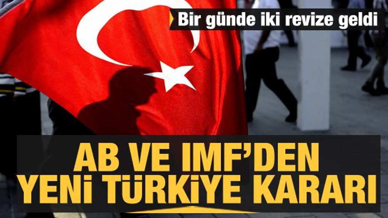 AB ve IMF'den son dakika Türkiye kararı! Büyüme beklentisini yükselttiler