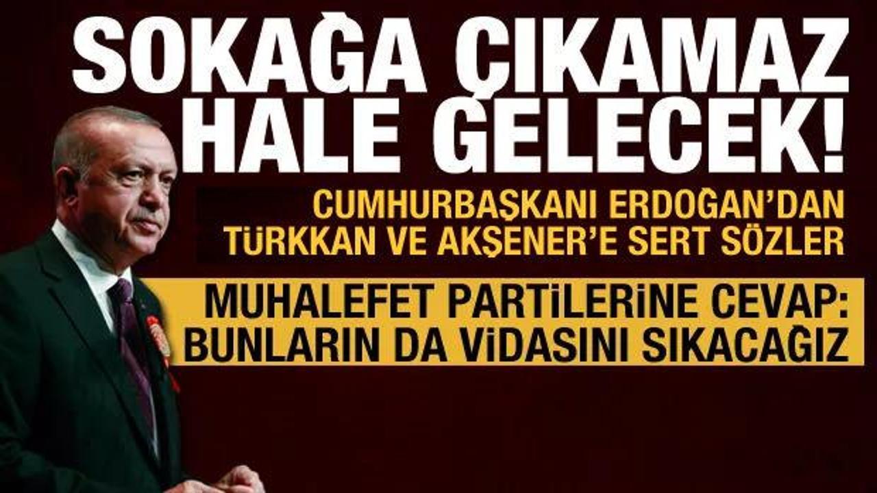 Cumhurbaşkanı Erdoğan'dan Türkkan ve Akşener'e tepki! Dikkati çeken erken seçim yanıtı