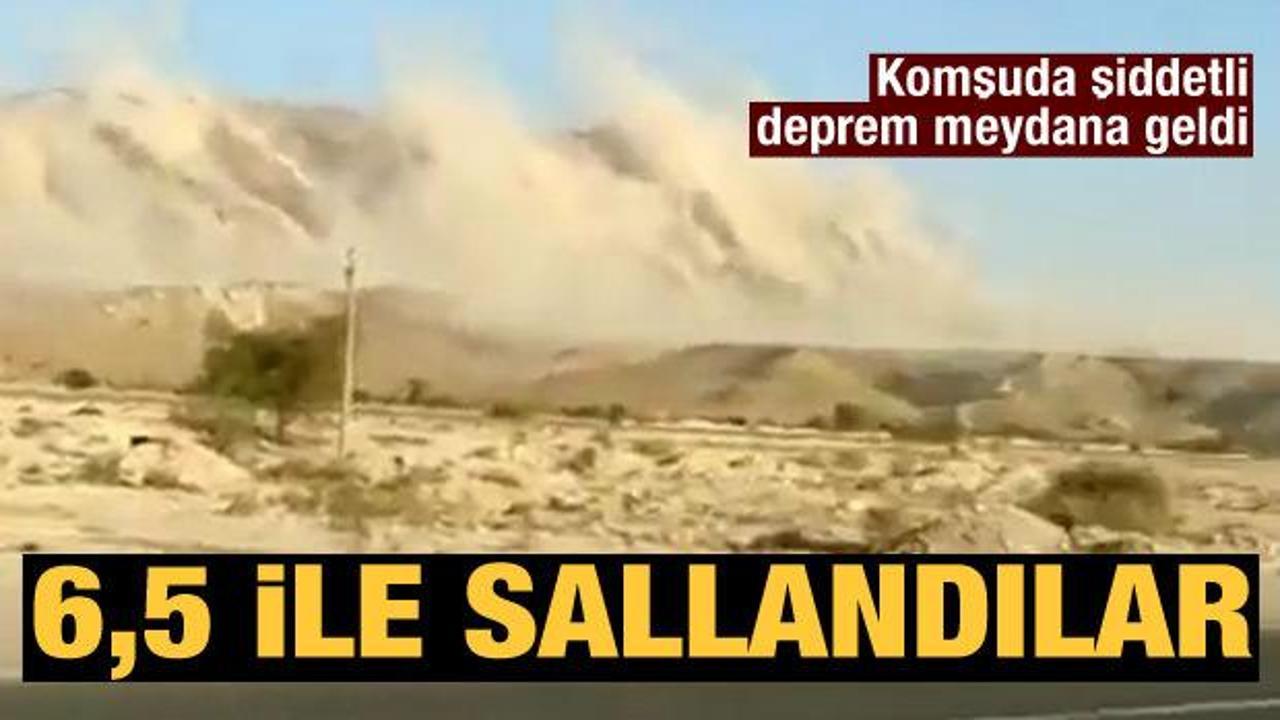 İran'da şiddetli deprem: 6.5 ile sallandılar!