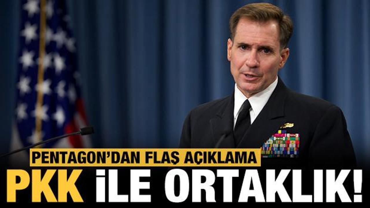 Pentagon'dan skandal YPG/PKK açıklaması!