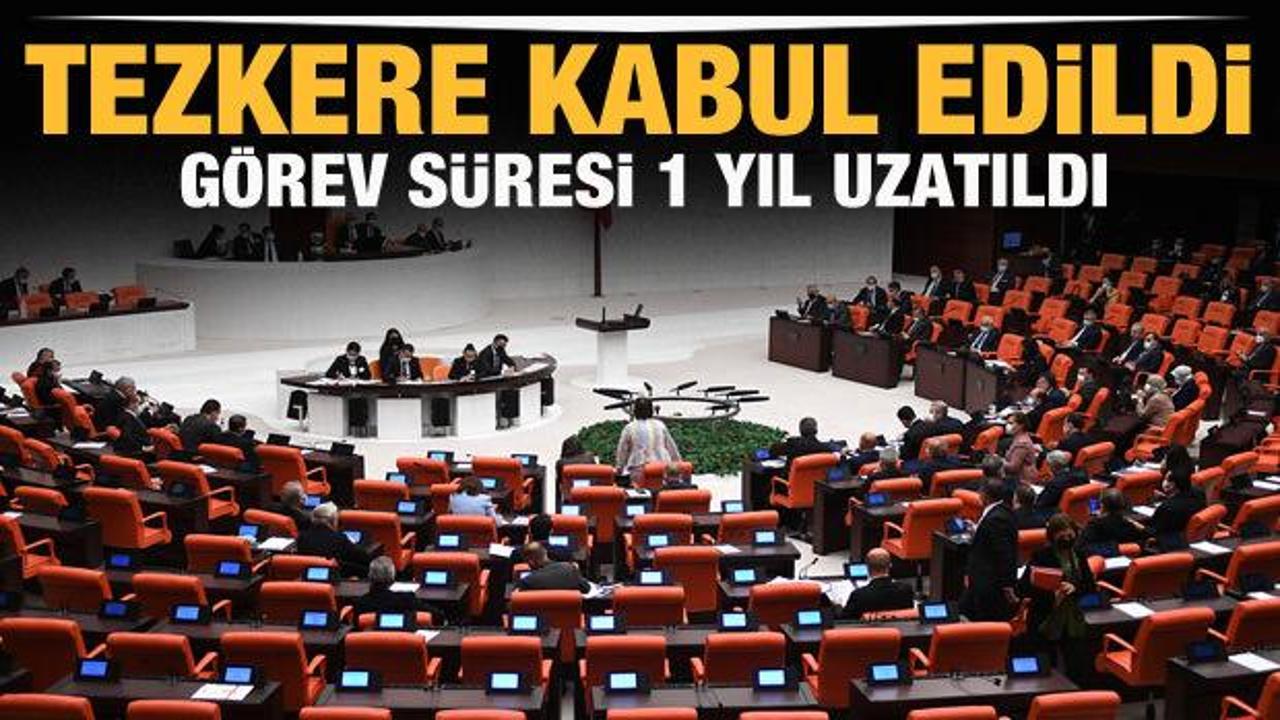 Son Dakika: Azerbaycan tezkeresi Meclis'te kabul edildi