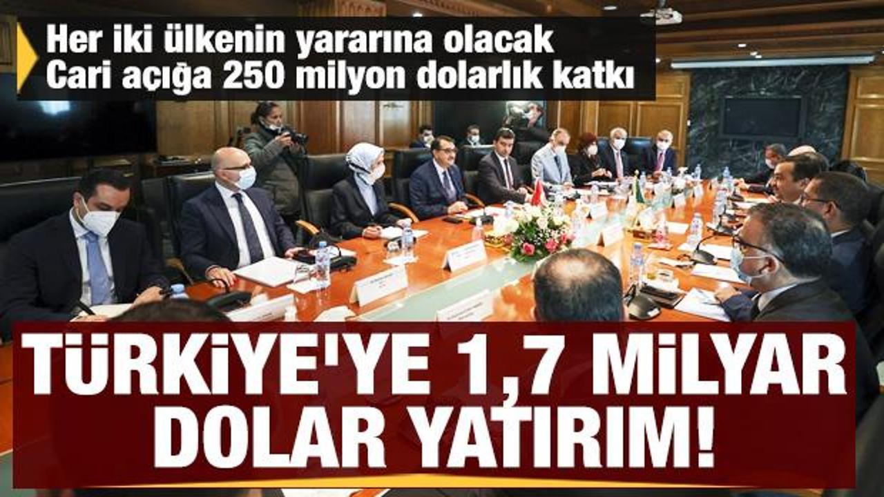 Türkiye'ye 1,7 milyar dolar yatırım! Her iki ülkenin yararına olacak: Cari açığa 250 milyon dolarlık katkı