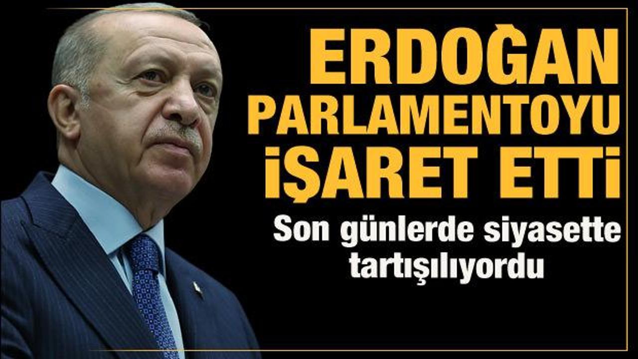 Cumhurbaşkanı Erdoğan'dan 50+1 tartışmalarına ilişkin açıklama