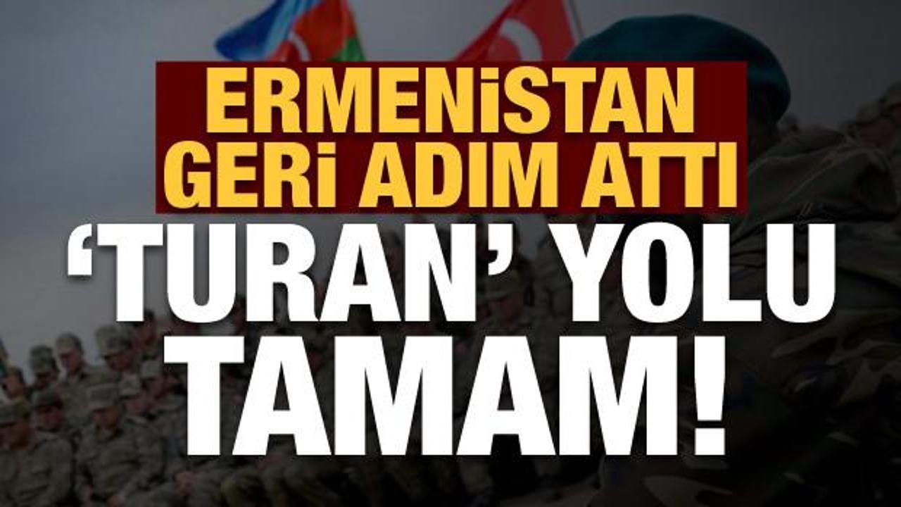 Son dakika: Ermenistan geri adım attı, Turan yolu tamam!