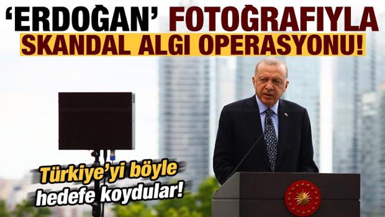 Son dakika haberi: ABD basınından "Erdoğan" fotoğrafıyla skandal algı operasyonu!
