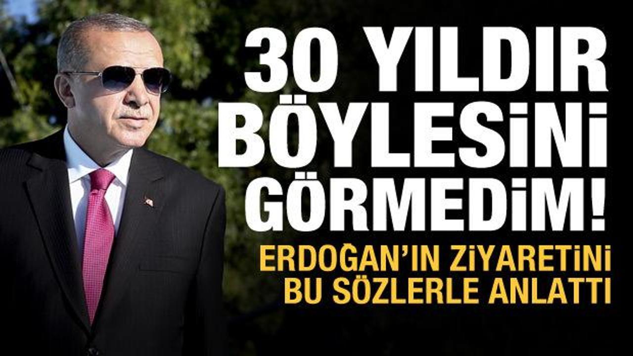 AK Parti İzmir İl Başkanı, Erdoğan'ın ziyaretini anlattı: 30 yıldır böylesini görmedim!
