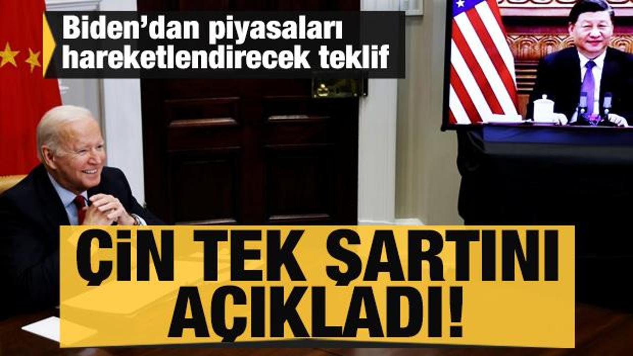 &Ccedil;in'den ABD'ye: Petrol rezervlerini a&ccedil;arım ama şartlarım var