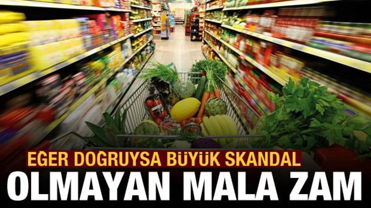 Marketçilerden önemli iddia: Olmayan ürene zam yapıyorlar