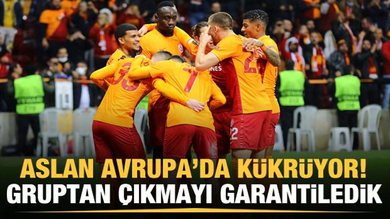 Galatasaray, Marsilya'yı devirip gruptan çıkmayı garantiledi!