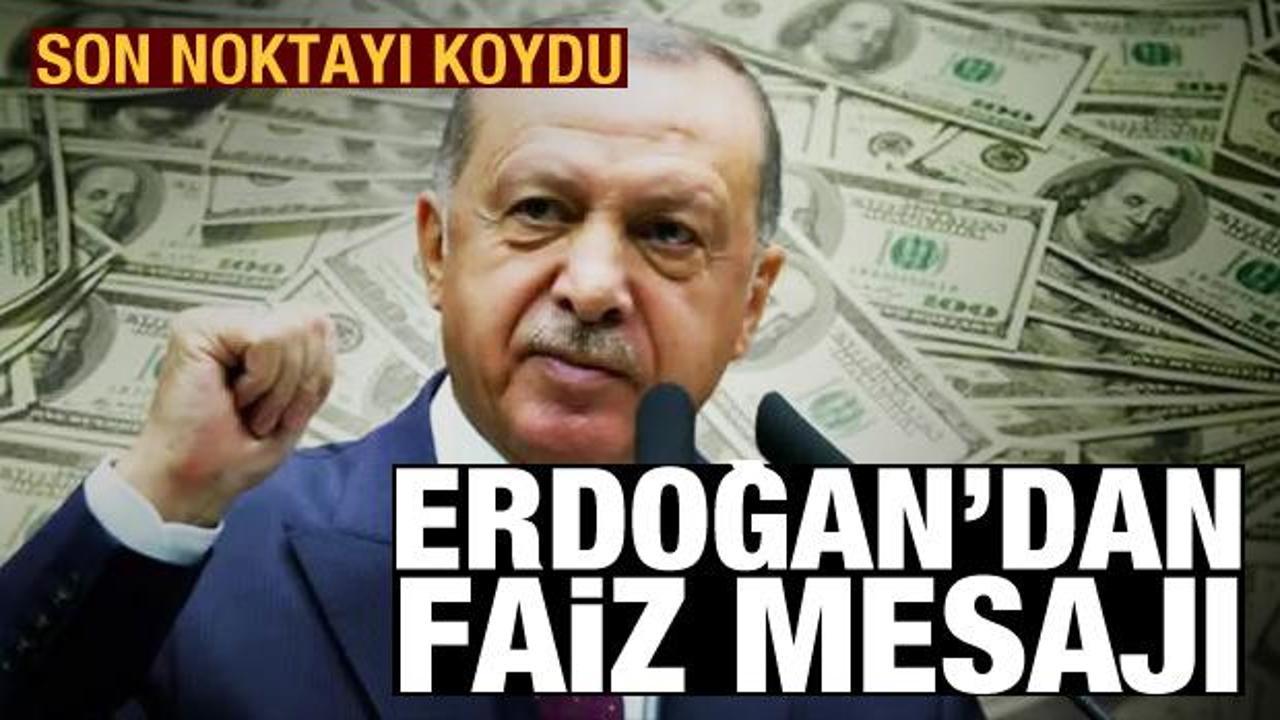 Son noktayı koydu: Cumhurbaşkanı Erdoğan'dan dolar ve faiz açıklaması