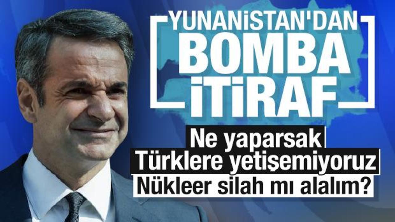 Yunanistan'dan Türkiye itirafı:  Silahlanma yarışı bizi batıracak!